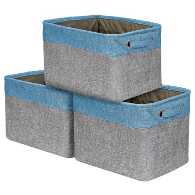 Sorbus Fabric Cubby Organizer with Handles