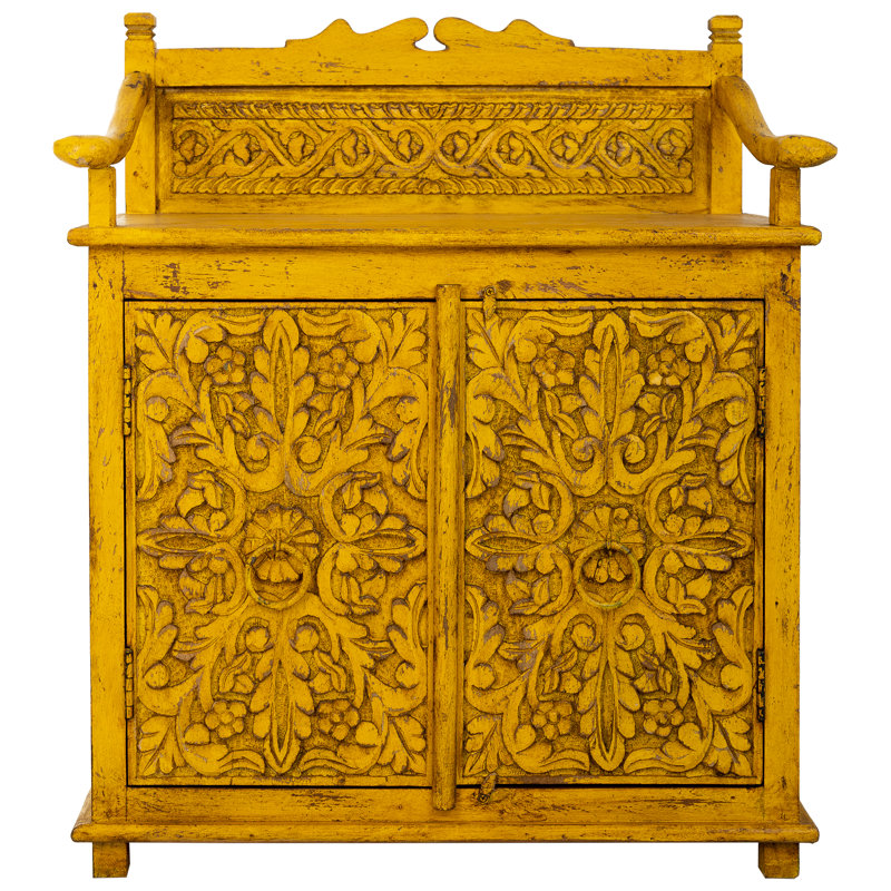 Clowser 70cm Sideboard, Yellow