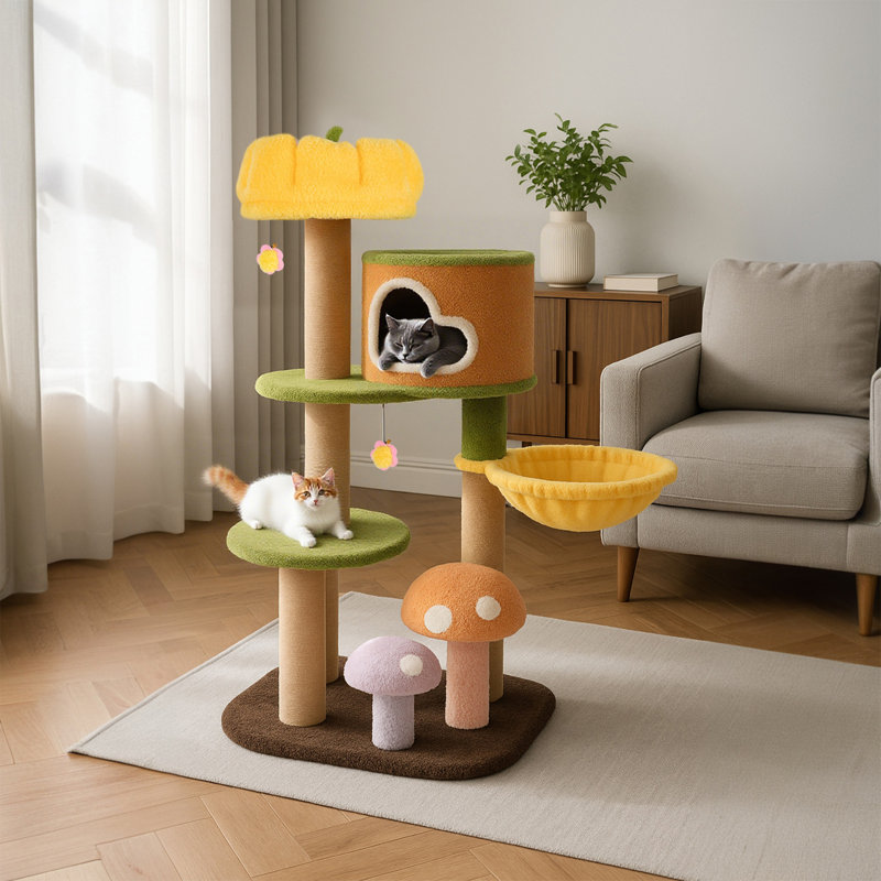 Arbre à chat 54,7 po Modern Jungle Haven Modern