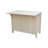 Toby 48" Wide Solid Wood Kitchen Island