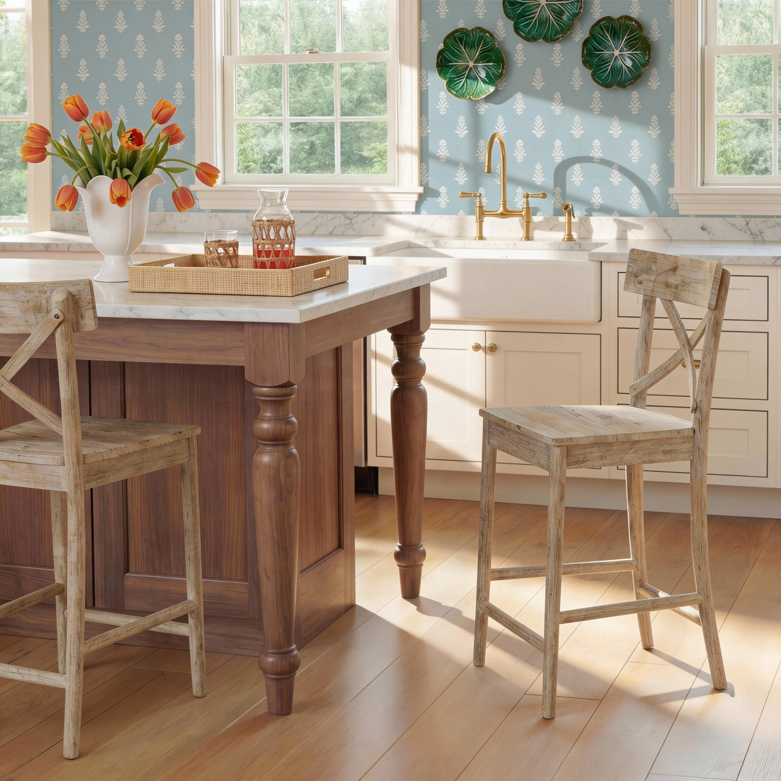 Betances Bar and Counter Stool, Counter Stool (24” Seat Height)