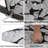 2 Pcs Indoor/Outdoor Chaise Lounge Chair Cushion, Outdoor Furniture Cushion With Ties, Patio Seat Cushion-1042993576