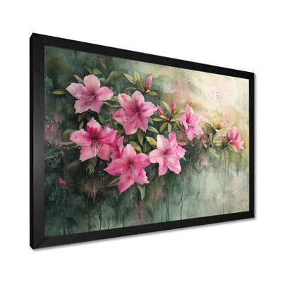 Été fleur de rhododendron en campagne II - art mural rhododendron