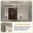 40X30inch Rectangular Wall-Mounted Beveled Bathroom Mirror