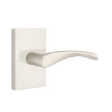 Triton Wave/Drop Privacy (Bed & Bath) Door Lever with Rectangle Rosette
