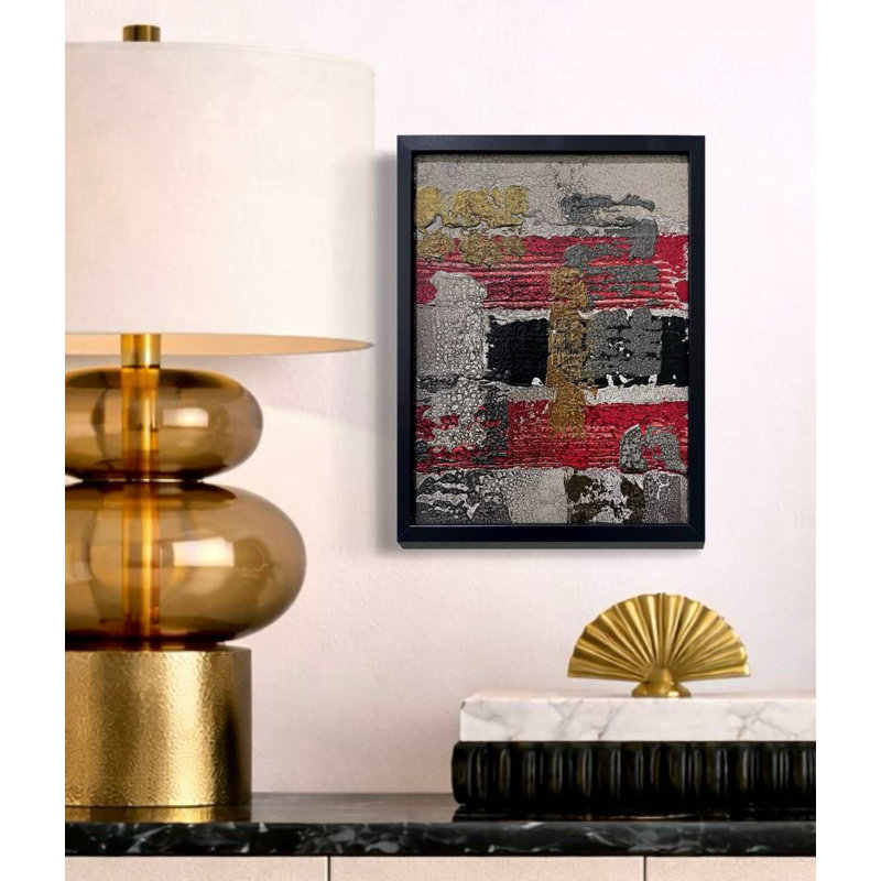 Tension No. 2 - Original Mixed-Media Abstract Painting by J. Kent Martin