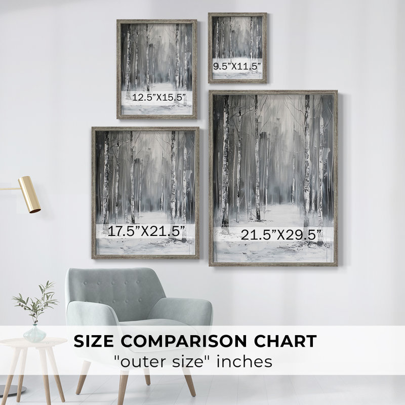 «LANDSCAPES Series Lxxxx», reproduction encadrée - bois massif