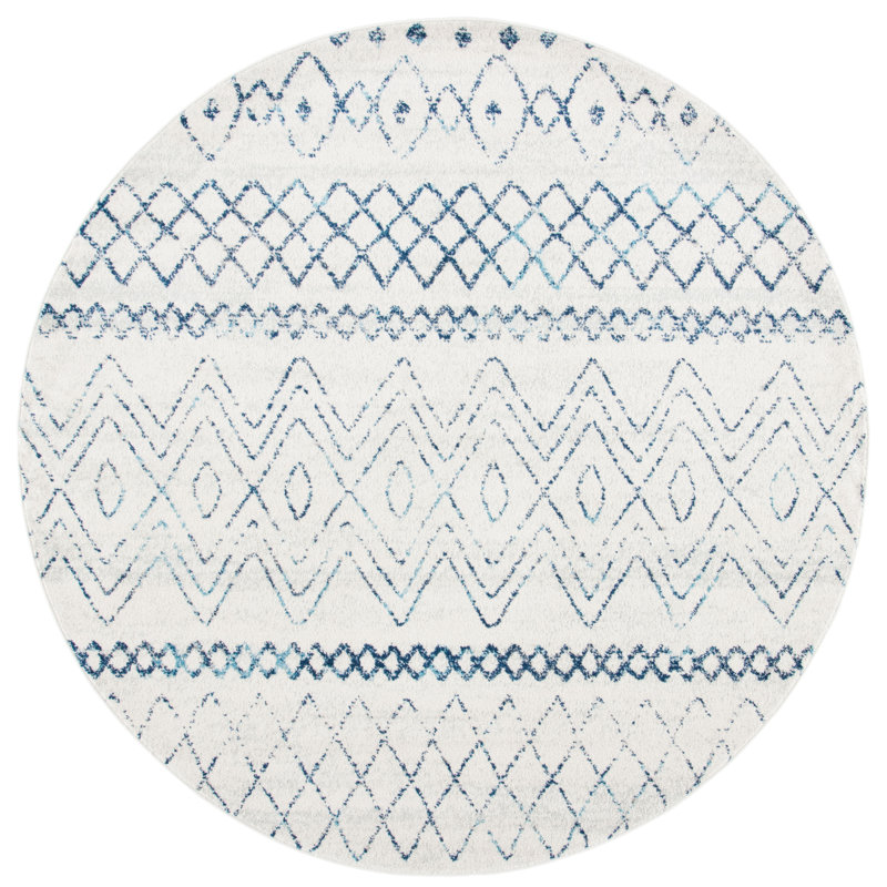 Tapis géométrique Servin 700 Performance, Rond 6 pi 7 po
