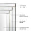 Miroir mural moderne et contemporain &