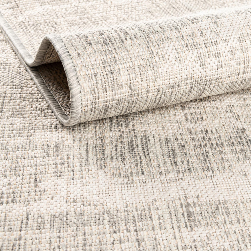 Tapis intérieur / extérieur gris bruxellois, Rond 10pi