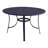 Abbie-Lea Round Metal Outdoor Dining Table With Umbrella Hole , 48'' in. W 48'' in. D-427653235