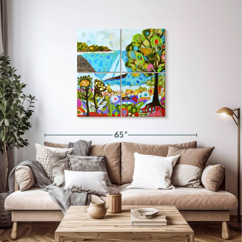 Senne Nautical Whimsy V, 38" H x 38" W