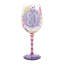 Verre à vin Lolita «Happy 80th Birthday»