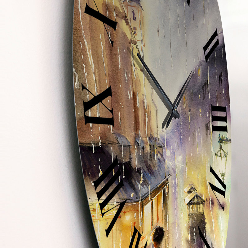 Horloge murale bohémienne et éclectique, Grand