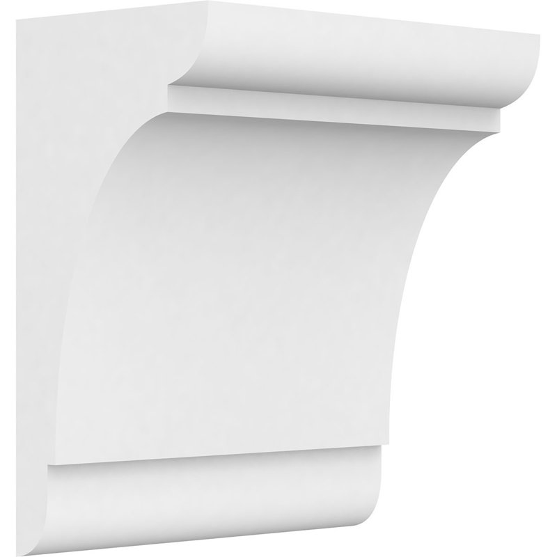 Corbeau en uréthane Signature olympique standard l 7 po x P 4 po x H 8 po, brun clair apprêté, H 8 po x l 7 po x P 4 po