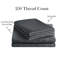 Microfiber Striped Duvet Cover Set with Pillowcases Included-67711180-67711185