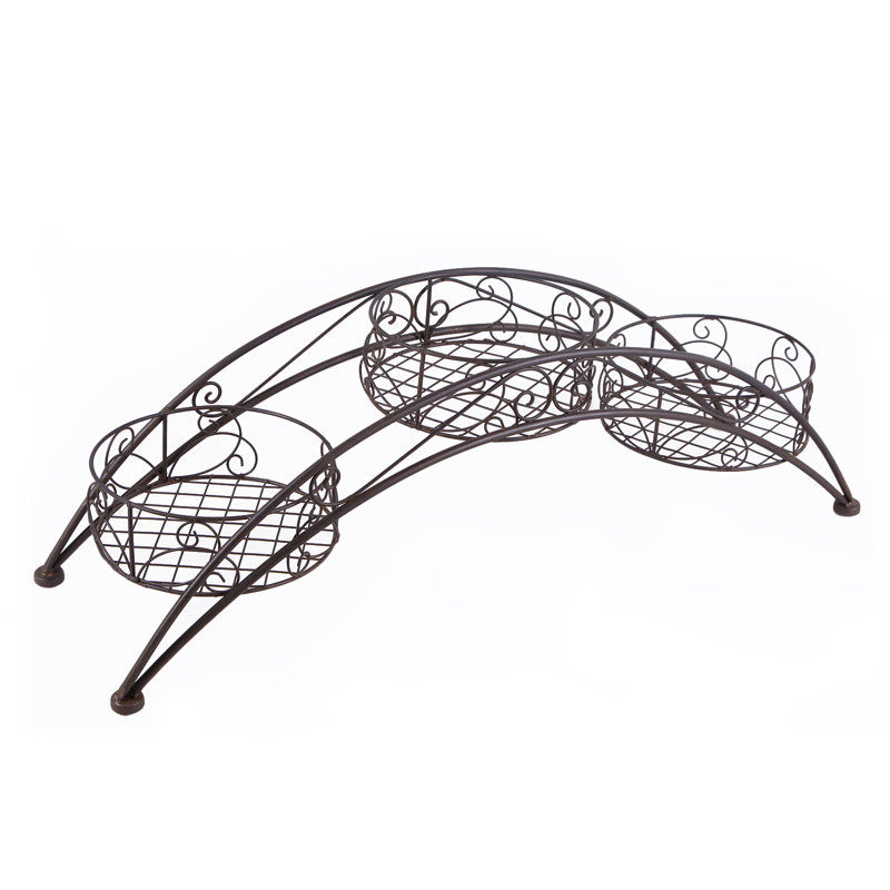Support pour plante élégant arche design