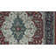 Hand-Knotted High-Quality Red and Blue Area Rug