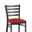 Brixton Hercules Series Ladder Back Metal Restaurant Barstools-49305572-49305574-107732048