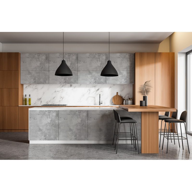 Abir 100 cm x 50 cm Matte Peel & Stick Wallpaper Roll