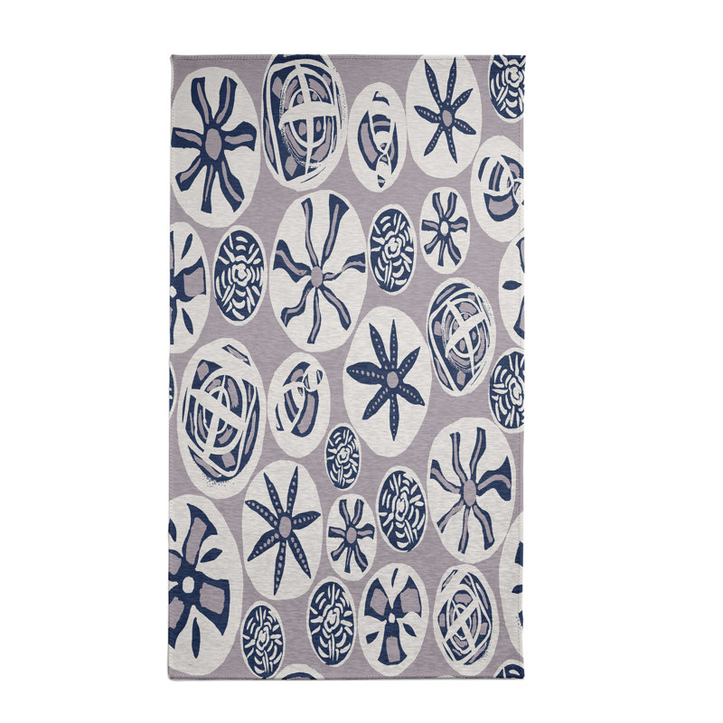 Alcesta Chenille Geometric Indoor Rug, Rectangle 5' x 7'