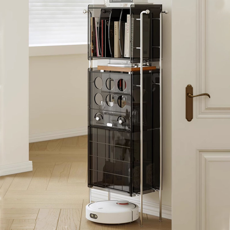 Black Acrylic Display Cases, Black