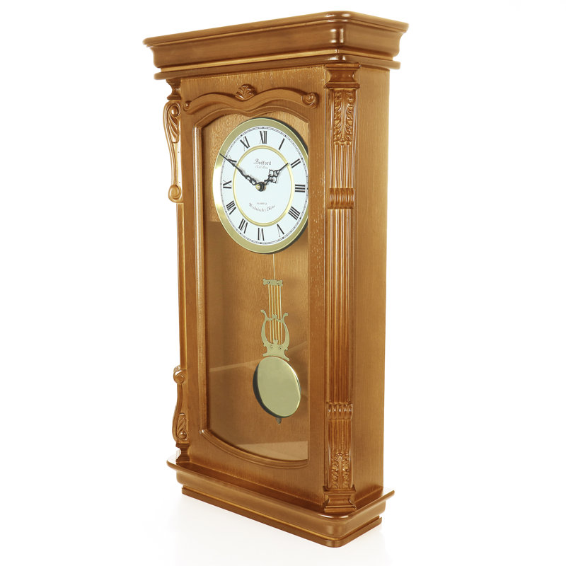 Horloge murale Roudebush, Brun