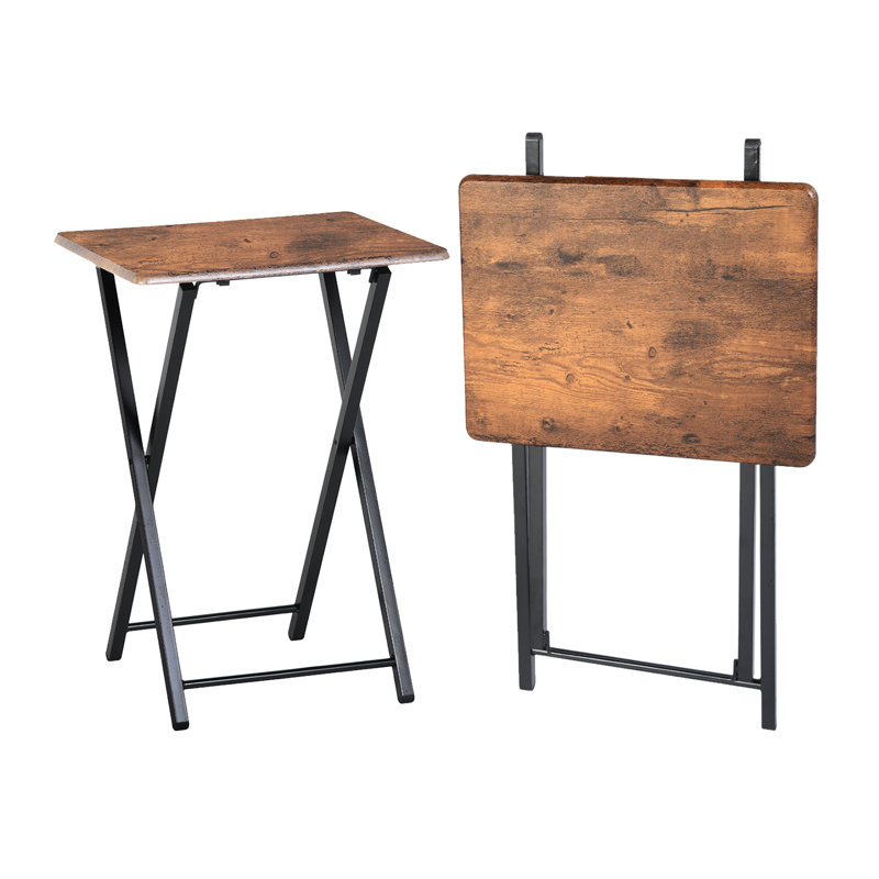 Ahreanna Cross Legs Side Table Set