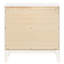Table de chevet blanche moderne 2 - Rangement spacieux et coffre-fort avec option glamour