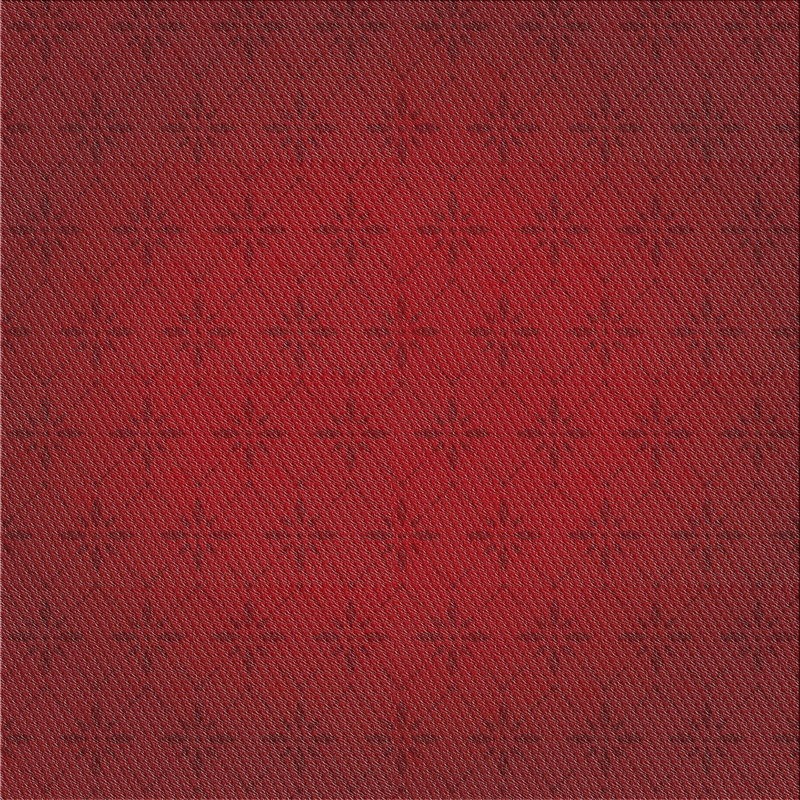 Tapis de zone rouge foncé à motifs, Carré 3 pi