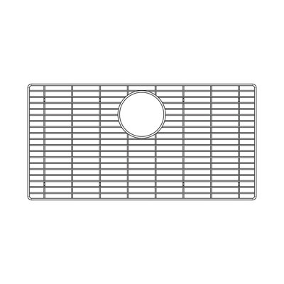 Grille d'évier en acier inoxydable pour évier Ikon 33 " 