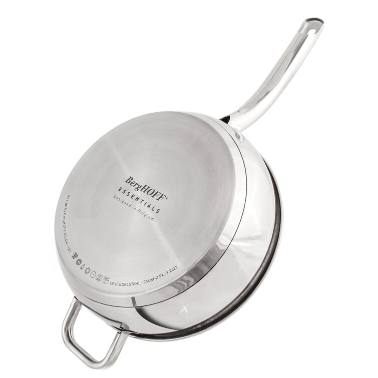 BergHOFF Belly Shape 12-Piece Stainless Steel Cookware Set