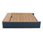 AXI 90cm x 74cm Solid Wood Rectangle Sandbox with Cover