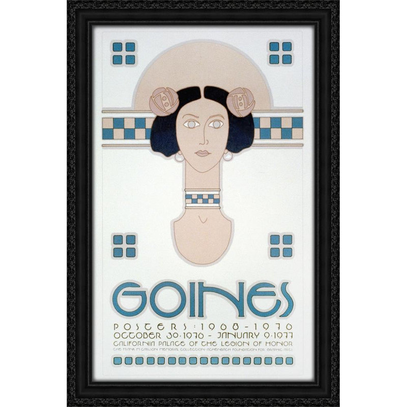 Goines, affiches; 1968-1976 (1980), H 32 po x l 22 po