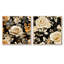 Hallet - Ensemble de 2 collages carrés floraux-102162735-102162742