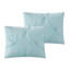 Ensemble d'édredon en duvet bleu 140 fils-236278571