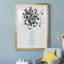 Bouquet de noir et blanc - Cadre photo, reproduction d'art sur papier-1768246565-1768246575