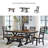 Jancey Extendable Solid Wood Base Dining Table