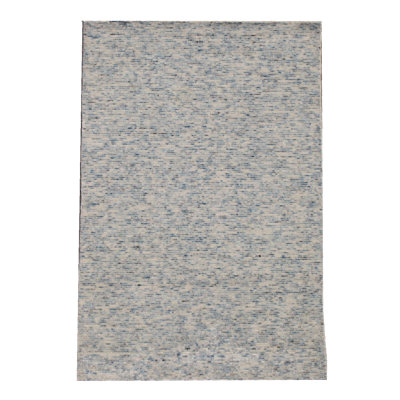 Tapis moderne en soie fait à la main 4X6