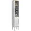 Solid Wood Bathroom Cabinet-30647215