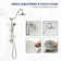 Complete Shower System with Slide Bar