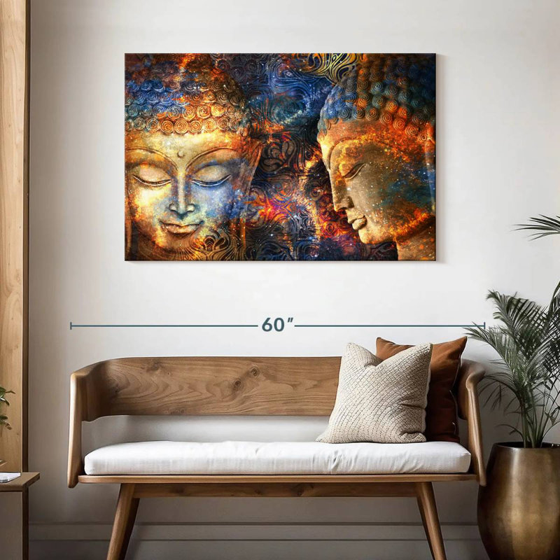 'Buddha Meditation, 30" H x 45" W
