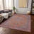 Machine Washable Indoor/Outdoor Claudian ACN1651 Orange Rug-104366033