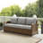 80.5'' Wide Metal Patio Sofa with Cushions-1139396268-1139360167