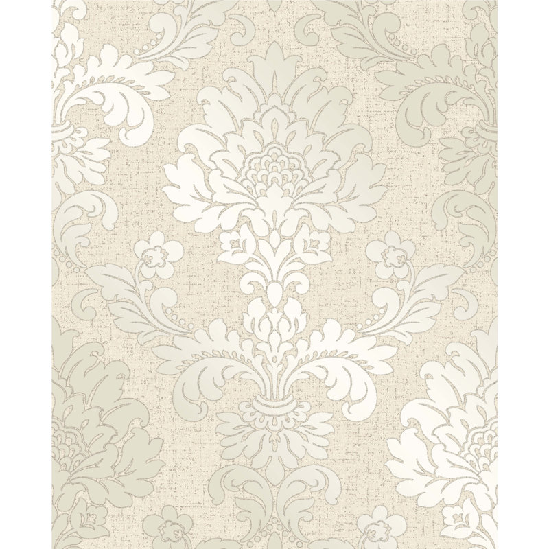 10m x 53cm Semi-Gloss Wallpaper Roll, Gold