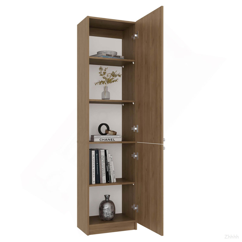 Natural Oak 2-door Storage Cabinet