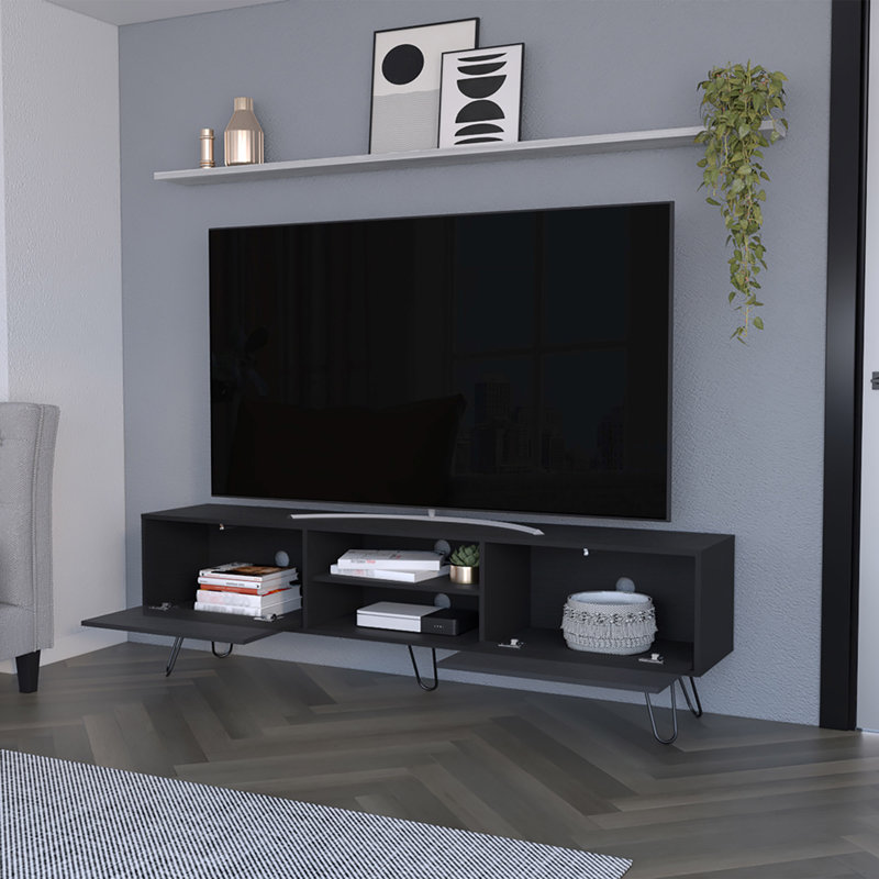 Tv Stand Franklin, Living Room, Black