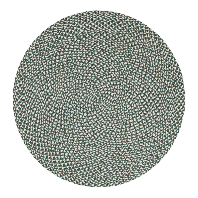  Tapis en jute tressé Tweed, Rond 3 pi 1 po