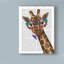«Chewing Giraffe», art textuel sur toile tendue-33420826