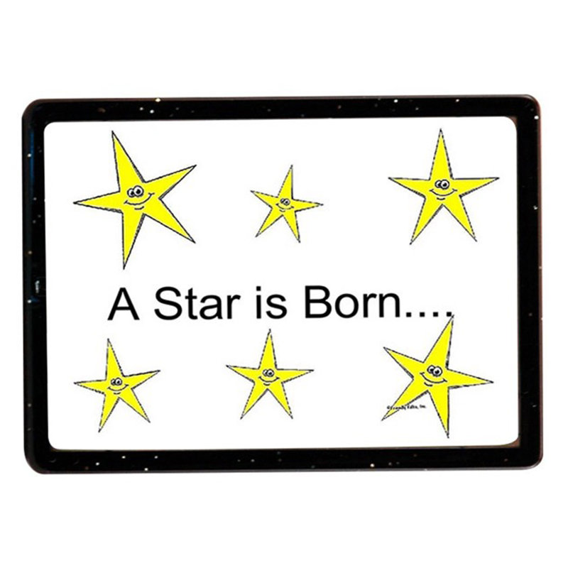 Personalized Stars Acrylic Magnet - Great Gift!, Yes